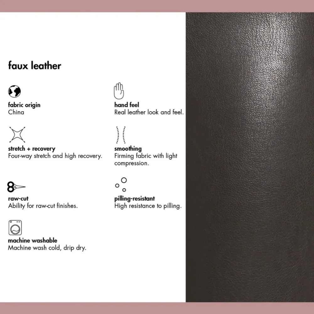 NWT $118 Commando [ Small ] Control Top Faux Leather Leggings in‎ Black